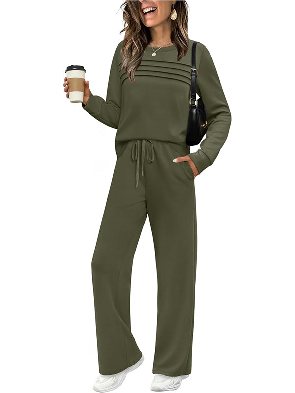 CLEARANCE SALEš„ Women's 2 Piece Sets Sweatshirt Casual Travel Outfits