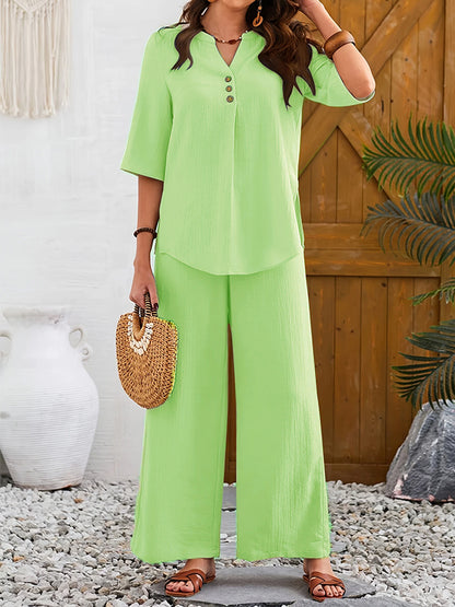 ⏰ LAST DAY SAVE 50% 💥Women's Cotton Casual Loose Suit