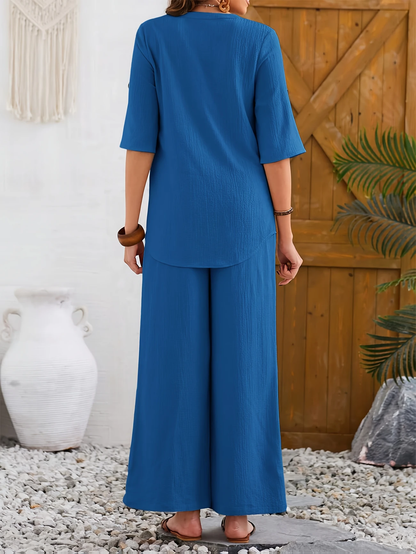 ⏰ LAST DAY SAVE 50% 💥Women's Cotton Casual Loose Suit